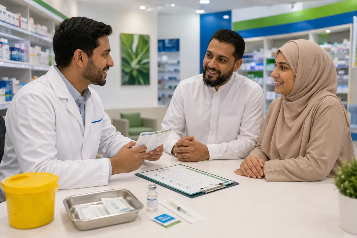 Hajj and Umrah vaccination consultation at Norfolk Street Pharmacy